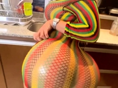 Big booty bombshell eager to satisfy her lust for cock