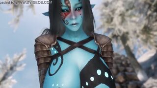 Lustful Luna's Skyrim Girls Compilation two Aquarea And Caramella