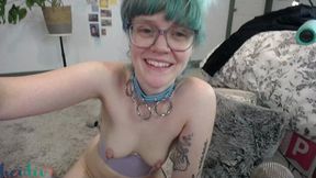 Birthday Edging Cumshow with Tail 3 Orgasms