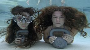 Ziva and Nathalia Pool Playtime 1080p