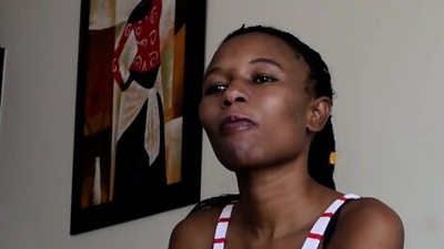 Skinny African Whore Would Do ANYTHING To Become Famous