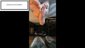 Delicious Dry Scratchy feet over your face