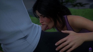 Stepsis Says "Stepbro I'm Going To Suck You Dry" - 3D Hentai Animated Porn - Milfy City