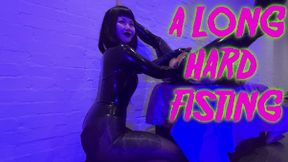 4K - A Long Hard Double Fisting with Mistress Patricia @mazmorbidfetish #fisting