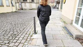 Poluna Enjoys City Strolls, Sucks Cock&#x1F32D;, and fucks in a Public Toilet