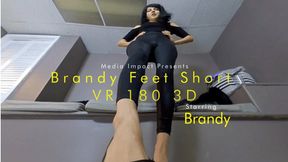 Brandy Feet Short VR 180 3D 4K