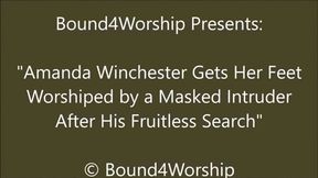 Amanda Winchester Gets Foot Worship from an Intruder - Abridged - WMV