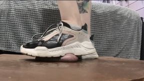 Cocktrampling in my lovely sneakers (small4phone)