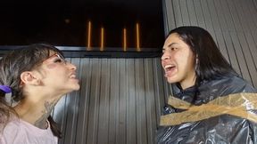 THE TEACHER FEEL A LOT OF AGONY WITH MY VOLUME SPIT INSIDE YOUR MOUTH AND ON YOUR TONGUE - BY BABE - CLIP 4