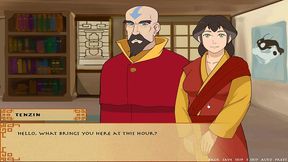 four elements trainer book 4 love part 69 no commentary - avatar fucking my past life and
