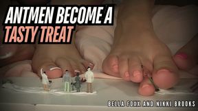 Bella and Nikki’s Unique Cravings Satisfied by Antmen Delight (SD 720p WMV)