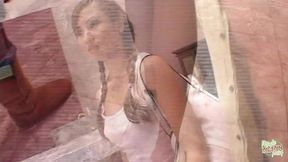 Quivering virgin delights in explicit anal&#x1F44C; sex, sharing secrets in a sordid three-way orgy