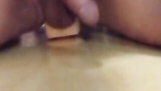 German bro riding toy until Big Hands-Free Cummed