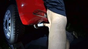 Mr Exhaust Pipe fucks the cute Fiat 500