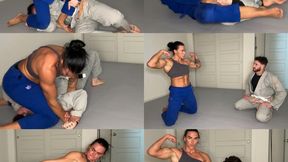 Jiu Jitsu Karateka Gains A New Grappling Dummy