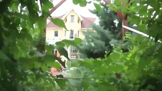 Nachbarin mit riesen Titten wird gefickt