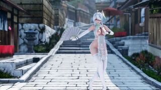 【MMD R-eighteen SEX DANCE】HAKU GODDESS CHINA PRINCESS LOVELY SWEET LOVELY BOOTY [BY] Orion DobleDosis