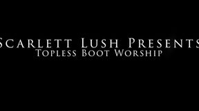 Topless Heel Worship