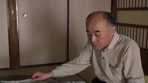 Horny Japanese MILF Mum Destroys Dildo