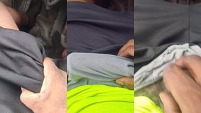 blackknight public masturbation!!!!!