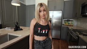 Stepdaddy's girl Chanel turned out to be insatiable slut and cum lover