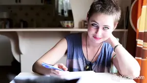 Olive Glass Seduces With Fetishes, Cums Powerfully Using Her Hitachi Vibrator