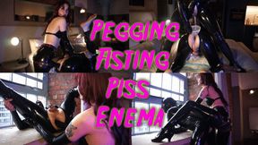 Anal Fisting and Piss Enema with Ver Violette and Maz Morbid #fisting