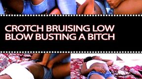 Crotch Low Blows Busting A Bitch