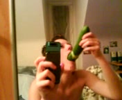 Today I filmed myself masturbating in front of a mirror