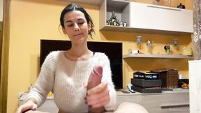Amateur Sofia wants cock not dinner