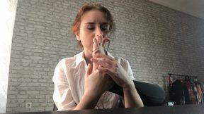 Self Foot Worship