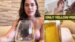 lauren phillips, i react as she gets fucked in her ass and swallows pee, and my stepdad makes me drink 2 liters of dark yellow!!!