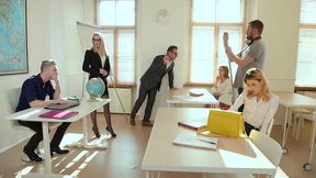 after class orgy with horny teens tiffany tatum, rose & rebecca volpetti