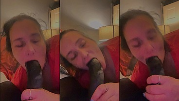 I must let him cum on my face or tits