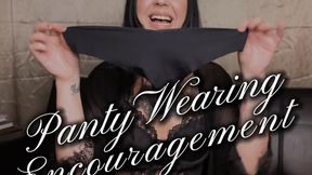 Panty Wearing Encouragement MP4