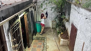 Cojiendo con la Vecina cuando Su Marido Está Trabajando