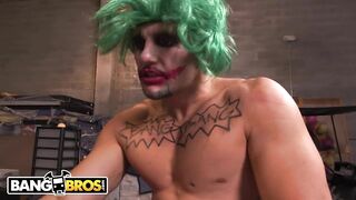 BANGBROS - why is Jmac so Serious? he's Balls Deep in Sweet Teen Ass Hole!