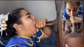 BBW & BBC Cosplay Riding, Doggy & Cum Facial