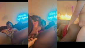amateur homemade ebony getting her pussy licked and fucked