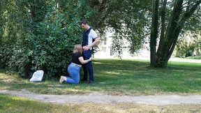 Risky Normandy Public Blowjob Compilation
