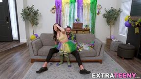 Chunky Asian Lulu Chu Spoon Fucked Hard By Beard Guy's Cock&#x1F32D;