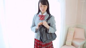 Cute Japanese Teen Brunette, Lot Lotta Leg, No Censorship, Small but Perky Tatas, HD Solo Action
