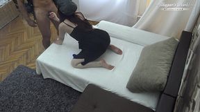 behind the scenes of police woman mia evans getting fucked