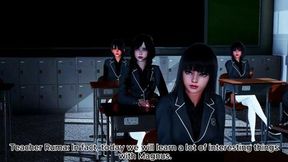 3D Hentai Short Sex Stories by Lustpum - Lesson with the Pervert Teacher