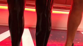 Rubber and monsters cock