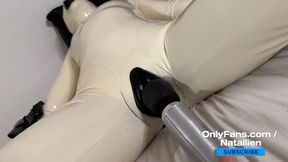 Latex Doll - Orgasm And Struggle - Of