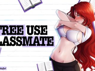 FREE-USE NERDY GAL SCREWED IN THE LIBRARY - Manga ASMR Audio Roleplay Yumprincess