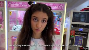 Hit the goal 10 times and I'll let you come inside me! - creampie fun