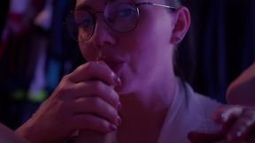 dissolute milf pegging her husband s and gets cum.