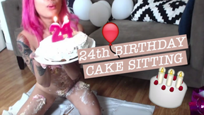 Avery&#039;s 24th Birthday Cake Sitting